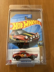 Hot Wheels Dirt Off-Road RED Porsche 928S Safari Rally Racing Baja Treasure Hunt - Picture 1 of 3