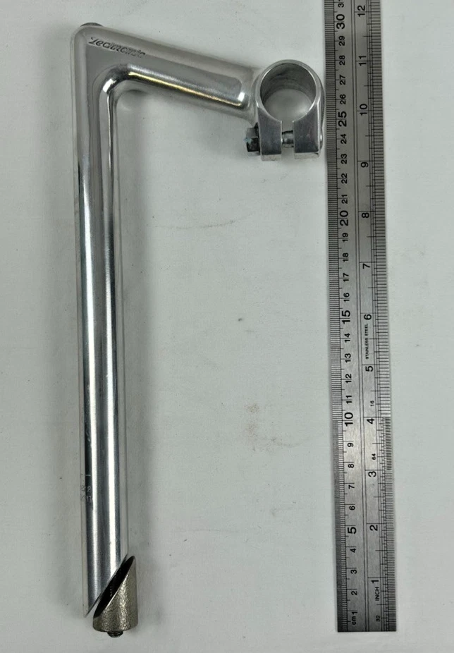 Nitto Technomic 254 mm Extra Alto Pluma Cuello Vástago 22.2mm x 25.4mm Abrazadera 1 pulgada Foto 1 de 4