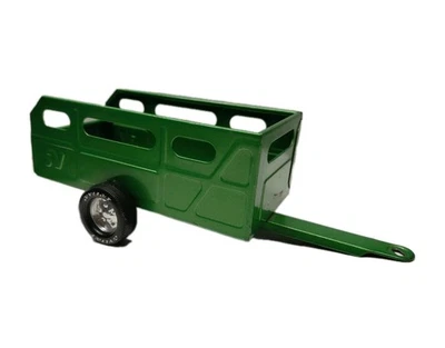 Vintage 70's Nylint Green Pressed Steel Farm Trailer  - Image 1 of 4