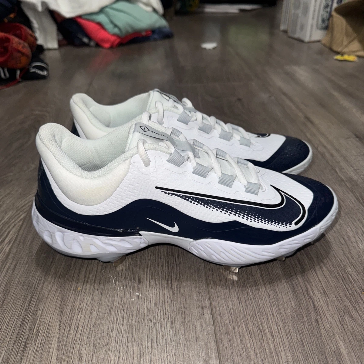 Nike Alpha Huarache 8 Elite White College Navy for Sale