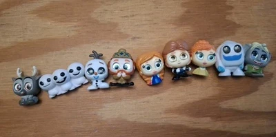 Disney Doorables Frozen Lote De 9 Bulda Anna Olaf Varias Rarezas Y Temporadas  Foto 1 de 4