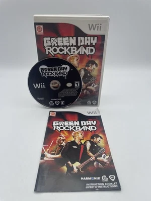 Green Day: Rock Band (Nintendo Wii, 2010) CIB Tested W/ Manual - Image 1 of 4