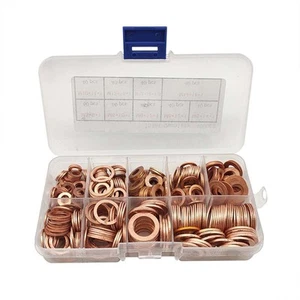 Guarnizioni Rame Boxed Set 400PCS Ottime Tenute Prestazioni e Compatibilità - Foto 1 di 10