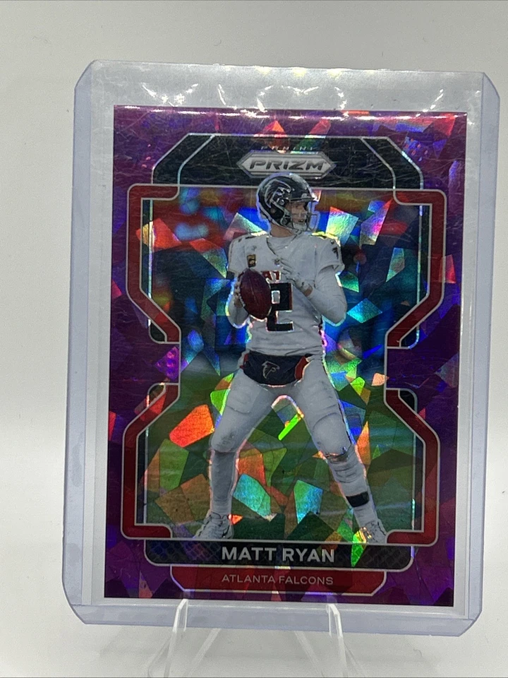 2021 Panini Prizm - Matt Ryan #324 Purple Ice Prizm /225 - Image 1 of 2