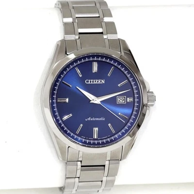 Reloj Hombre CITIZEN Collection NB1041-84L Automático Esfera Azul Acero Inoxidable Foto 1 de 4