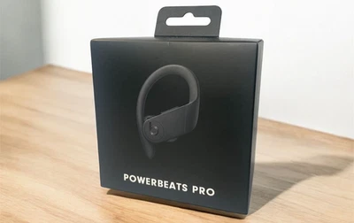 Beats Powerbeats Pro Wireless Earphones Black Bluetooth H1 Chip Ear Hook Case - Image 1 of 3