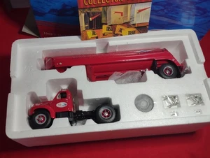 FIRST GEAR 1960 Model B-61 Red Mack Fuel Tanker Truck- DELTA SONIC 1:34 Scale - Picture 1 of 7