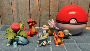 2015 Pokemon Tomy Action 6 Figuren Lot Charmeleon, Froakie, Wartortle, Squirtle - Bild 1 von 5
