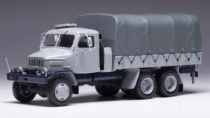 IXOMODELS - PRAGA V3S & 6 WD 6x6 rettilineo con telone 1962 grigio - 1/43 - I... - Bild 1 von 1