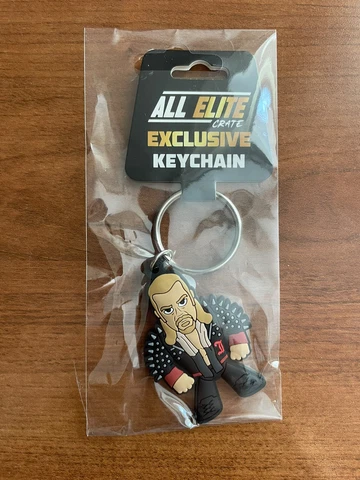 AEW CHRIS JERICHO Keychain All Elite Crate 2023 Cover
