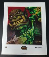 WOW TCG World of Warcraft Artwork 2007 ESU Limited Edition-Deadly Poison