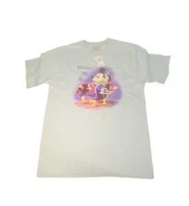 Disney Minnie Mouse T-Shirt Medium Neu mit Etikett Hard To Find Minnie Robe Glitzer exklusiv - Bild 1 von 7