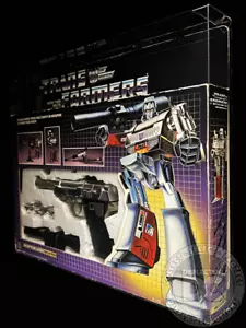 DEFLECTOR DC® Transformers G1 Decepticon Leader Megatron DISPLAY CASE - Picture 1 of 2
