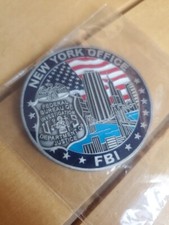 Rare DOJ FBI New York Office  Challenge Coin. In package, sealed.