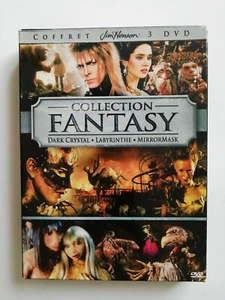 Fantasy Sammlung: Dunkler Kristall, Labyrinth, Spiegelmaske. Box 3 DVDs, 3 Filme - Bild 1 von 2