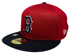 Boston Red Sox Men's New Era 59FIFTY Batting Practice Hat Cap - Picture 1 of 7
