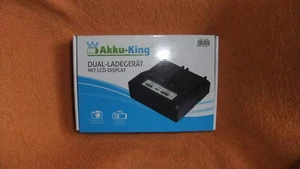 Dual Akku Ladegerät von "AKKU KING" - Schnellladegrät - kompatibel - Bild 1 von 9