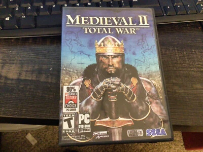 Total War: Medieval II DVD-ROM Game by Sega 2 CD Set with manual - very good - Image 1 of 2