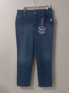 NUEVO Pantalones de mezclilla Gloria Vanderbilt para mujer Amanda talla 16 cortos 36x29 adelgazantes 5428 - Imagen 1 de 8