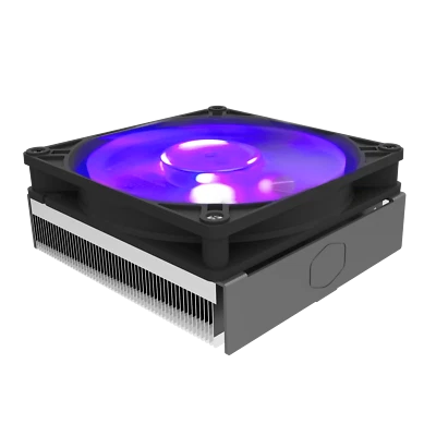 Cooler Master MasterAir G200P Heatsink CPU Cooler LOW-PROFILE RGB LED FAN Intel - Image 1 of 4