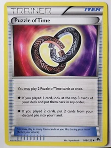 Puzzle Of Time 109/122 VLP / CASI NUEVO - Tarjeta Pokémon Breakpoint XY - $2 Envío Combinado - Imagen 1 de 2