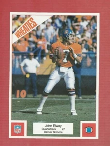 1987 Starline Inc. Wheaties Football Poster #22 John Elway Mint in Top Loader - Bild 1 von 2