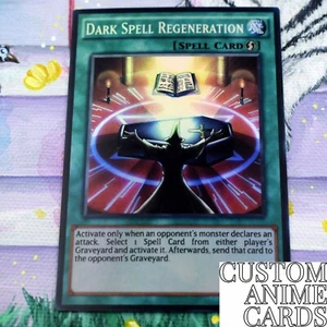 Dark Spell Regeneration DIY EFFETTO ANIME - carta HOLO - Foto 1 di 1