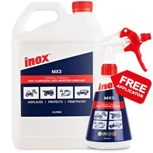 Inox MX3 Original Formula Lubricant Spray 5L + Free Applicator (MG-44205) - Picture 1 of 1
