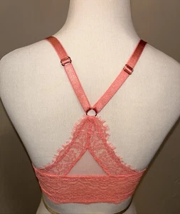 Victorias Secret Pushup Bra 32ddd Pink - Picture 1 of 7