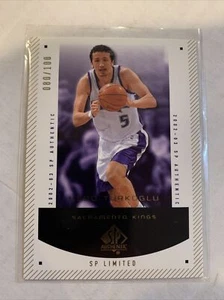 HEDO TURKOGLU 2002-03 SP AUTHENTIC SP LIMITED /100 SP SACRAMENTO KINGS - Picture 1 of 2