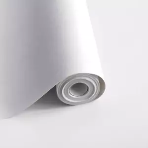 118X17.7 White Wallpaper Contact Paper Waterpoof Peel and Stick Self-Adhesive - Picture 1 of 8