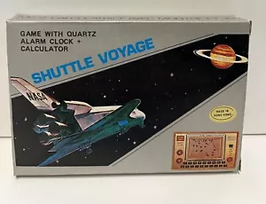 CONSOLE SHUTTLE VOYAGE TG-18 GAME LCD HANDHELD ELECTRONIC GAME NEW 1983 - Picture 1 of 19