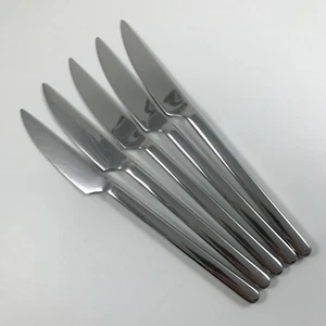 CUCHILLOS DE CARNE DENTADOS MODERNOS DE 9" POINT ZERO ACERO INOXIDABLE 5 - Mango sólido - Imagen 1 de 5