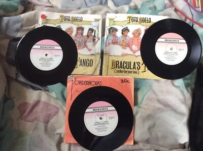 Toto Coelo Dracula’s Tango 7” Vinilo 2 Con Pic Cov 1 Sin B/N Mucho Macho Foto 1 de 2