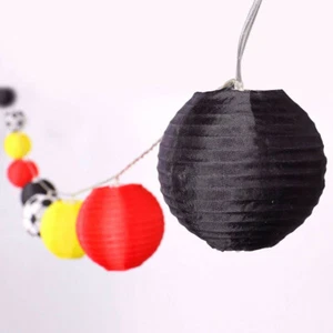 12er IBV 400171-704 LED Solar Lichterkette Deutschland Lampions Dekolichterkette - Bild 1 von 3