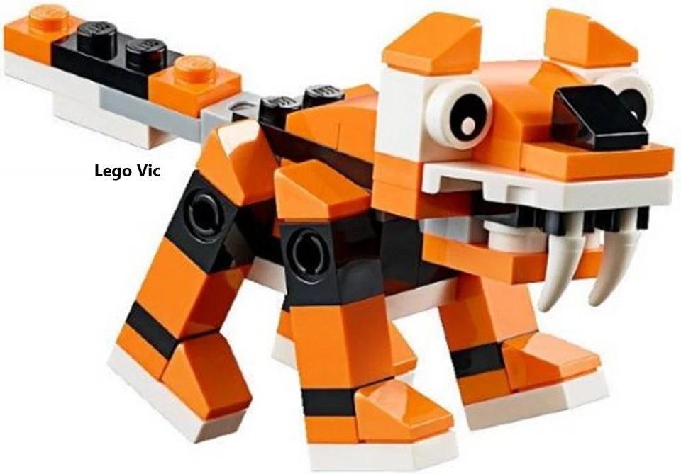 Lego 30285 Creator Tiger Tigre complet + notice de 2015 -CN304 - Photo 1/1