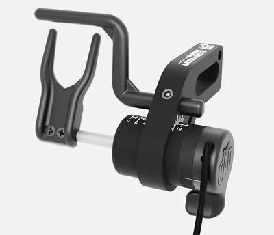 QAD ULTRAREST HUNTER FULL CONTAINMENT ARROW REST RH BLACK NEW - Image 1 of 3