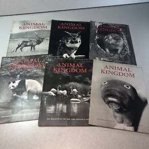 6 Issues 1947-1948 Animal Kingdom Magazine of the New York Zoological Society - Imagen 1 de 24