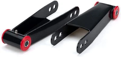 3" Rear Drop Shackles For 01-10 Chevy GMC Sierra Silverado 1500HD 3500HD 2WD - Image 1 of 4