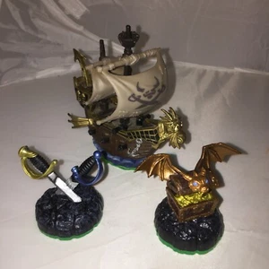 Skylanders Spyro's Adventures ARTÍCULOS MÁGICOS (verde) Barco Pirata, Espadas Fantasma - Imagen 1 de 5