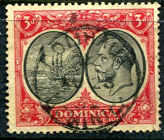 DOMINICA (13474): COLIHAUT POSTMARK/CANCEL 1932 - Image 1 of 1