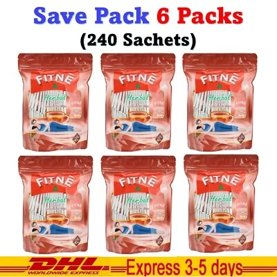 6x FITNE Diet Slim Natural Hierba Tailandesa Marca Infusión de Hierbas Té Control de Peso Foto 1 de 4