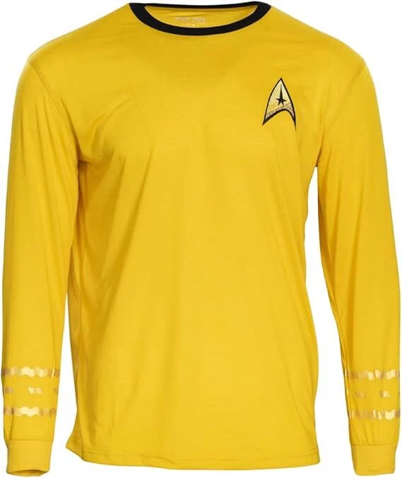 Réplica de Star Trek Spock Manga Larga Disfraz de Halloween Juegos con disfraces Camisa Foto 1 de 1