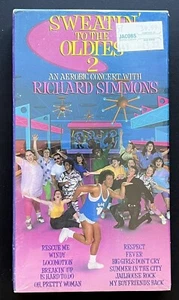 Vintage 1990 Richard Simmons - Sweatin to the Oldies 2 VHS - Picture 1 of 5