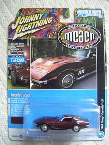 Johnny Lightning Muscle Cars USA Macn Rel 3 Ver. A #5 1969 Chevy Corvette 427 - Bild 1 von 2
