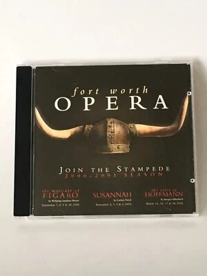 Fort Worth Opera "Join the Stampede" 2000-2001 Season Sampler CD OOP Texas - Image 1 of 4