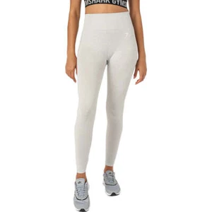 Gymshark Vital Seamless Womens Training Tights Grey Gym Workout Fitness Excerise - Picture 1 of 3