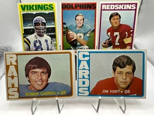 1972 Topps Football You Pick EX to NM/MT See Pics and Read Description #1-104 - Picture 1 of 498