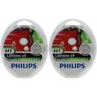 2x Philips Long Life Eco Vision H1 12V/55W Sockel P145s Halogen