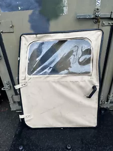 US Army Military Hmmwv Humvee Softdoor Soft Door Front Left Desert - Picture 1 of 10